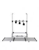 Cykelhållare 3 cyklar Quipon Bike Rack, silver, maxlast 50kg