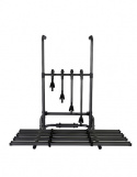 Sykkelstativ 4 sykler svart maxlast 60 kg Quipon
