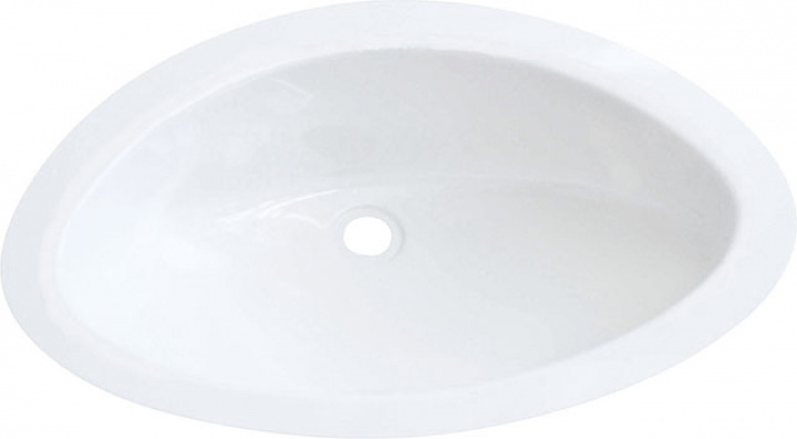 Håndvask oval stor Hvit i gruppen Bobil & Caravan / Vann & VVS / Vask hos Camping 4U (9943705)