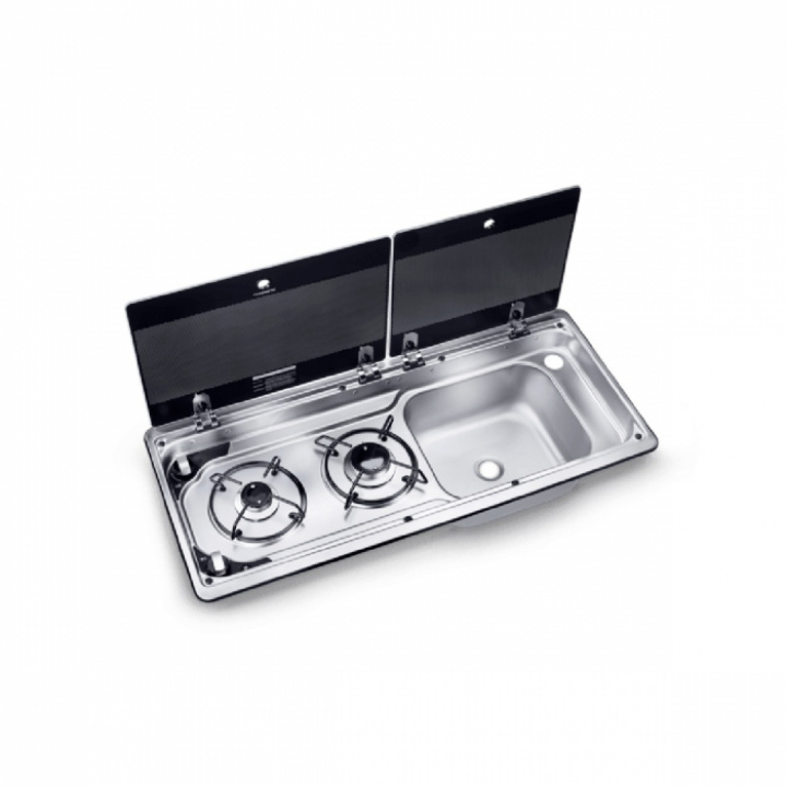 Glasslokk høyre 275x323mm MO 9722R Dometic i gruppen Kjøkkenutstyr / Komfyr & ovn / Reservedeler komfyr og ovn hos Camping 4U (9943969)