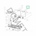 Glasslokk høyre 275x323mm MO 9722R Dometic