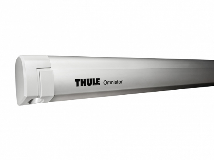 Thule Omnistor 5200 Box Silver Duk Grey / Blue i gruppen Markise & Telt / Markiser / Veggmontert hos Camping 4U (9944213r)