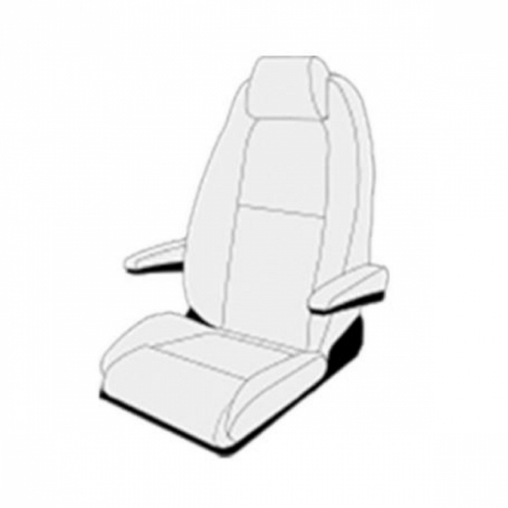 Klädsel Mercedes Sprinter Chassis Mörkgrå i gruppen Bobil & Caravan / Innredning / Setetrekk hos Camping 4U (9944586)