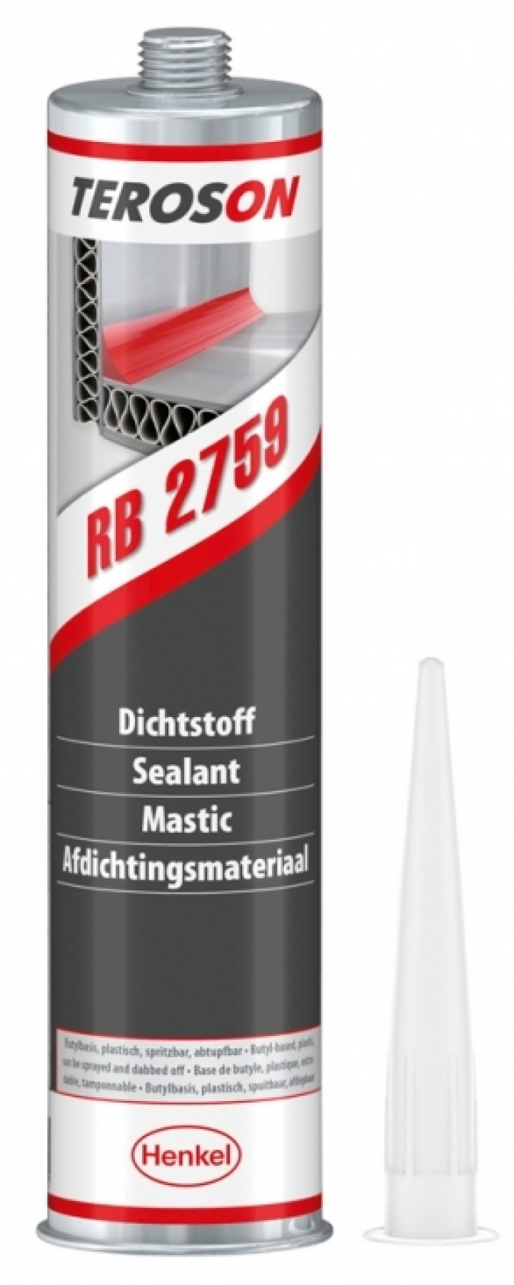 Tetningsmasse Teroson RB 2759 (Terostat) i gruppen Bobil & Caravan / Takluker / Tilbehør takluker hos Camping 4U (9946311)