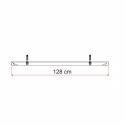 Sykkelskinne Rail Plus 128cm Fiamma