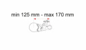 Avstandsholder Bike Block Pro S1, farge: alu. Fiamma