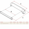 Fiamma F45s vW T5/T6 California Titanium box