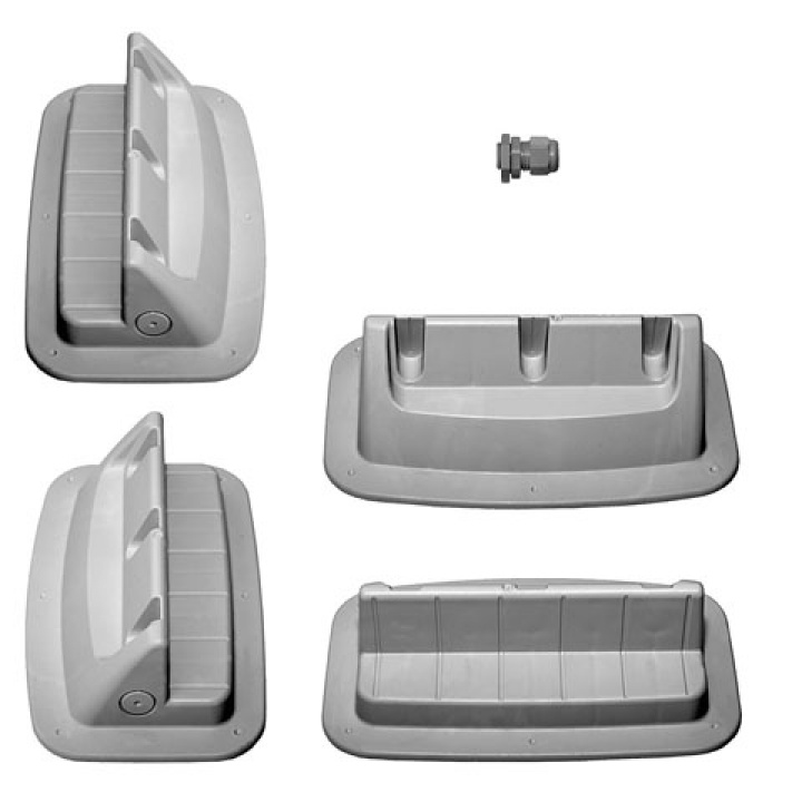 Solarmodulfäste profilset vit box i gruppen Bestillingsvarer hos Camping 4U (9952064)