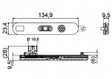 Posisjonslys Hella LED 12 V 135x23 mm