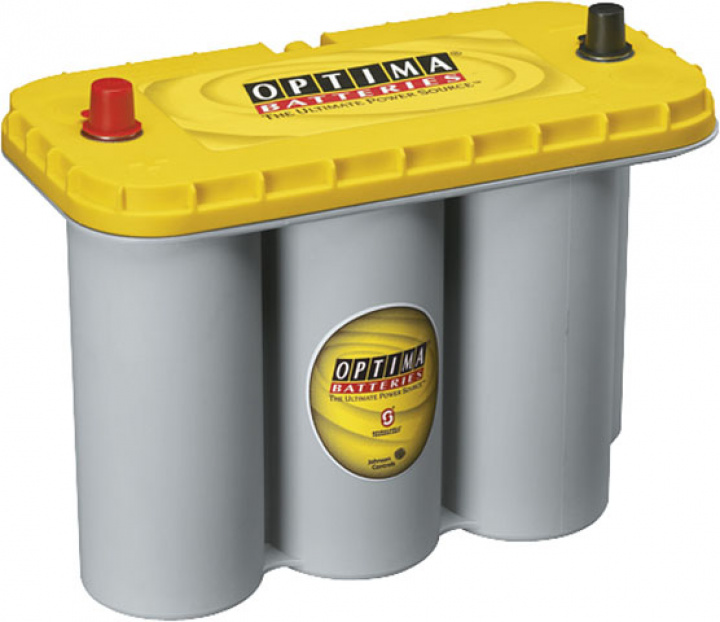 OPTIMA Yellow Top S 5.5 75 Ah i gruppen Elektronikk / Fritidsbatterier / Gele / AGM Batteri hos Camping 4U (9952552)