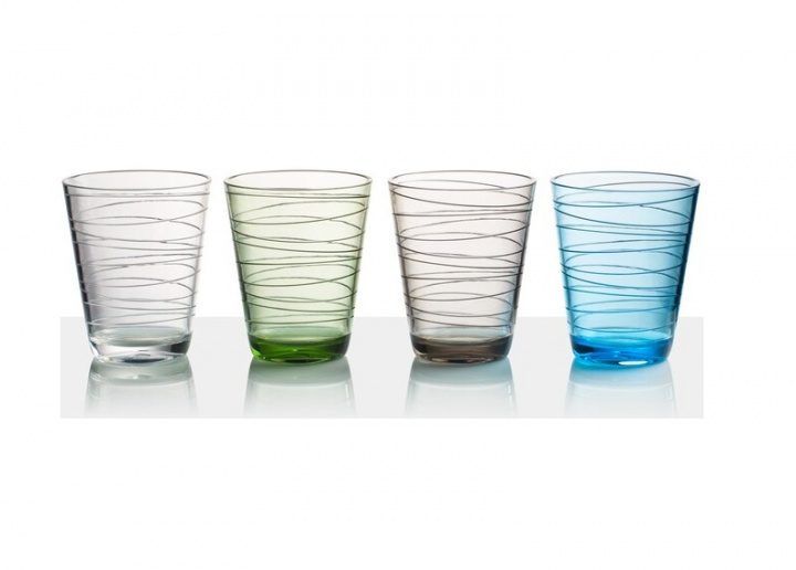 Onda sett med 4 glass SAN Brunner