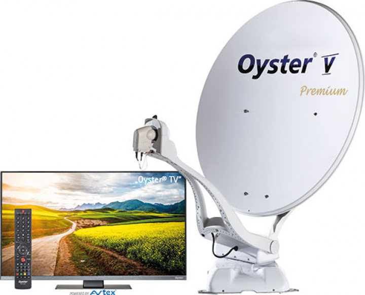 Satanlage automatisch Oyster 5 85 Premium inkl. Oyster TV 19 tum i gruppen Bestillingsvarer hos Camping 4U (9955317)