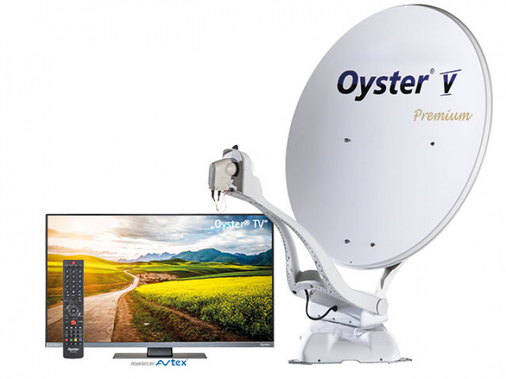 Satanlage automatisch Oyster 5 85 Premium inkl. Oyster TV 24 tum i gruppen Bestillingsvarer hos Camping 4U (9955319)