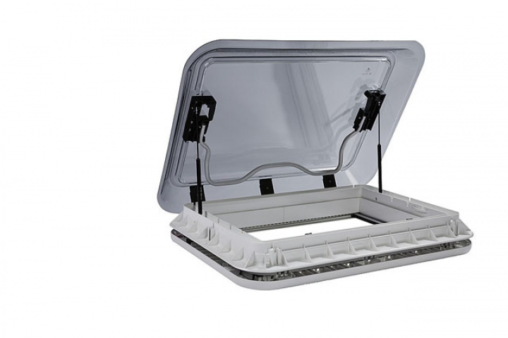 Takluke 70x50cm tak 25-60mm Rökfärgat glas Quipon SKY i gruppen Bobil & Caravan / Takluker / Takvinduer 50x70cm hos Camping 4U (9955468)