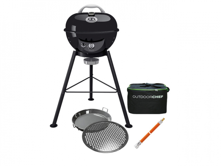 Gasolklotgrill OutdoorChef Chelsea 420 G 30 mbar inkl. väska och Gour i gruppen Bestillingsvarer hos Camping 4U (9955666)