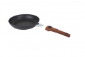Stekepannesett i alu. med tredekor 3 deler Gimex Black Line