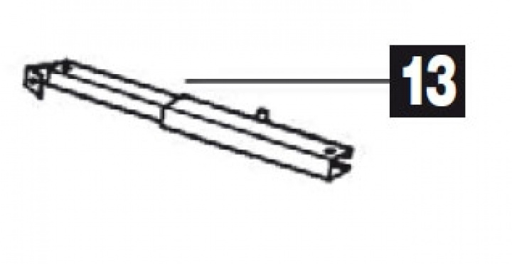 RH RAFTER ARM ASSY 2000 260 cm Nr 13 i gruppen Markise & Telt / Markiser / Reservedeler markiser / Reservedeler Thule / Omnistor / Omnistor 2000 hos Camping 4U (9956098)