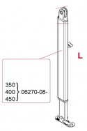 Støttebein F45S Venstre 350-450 cm