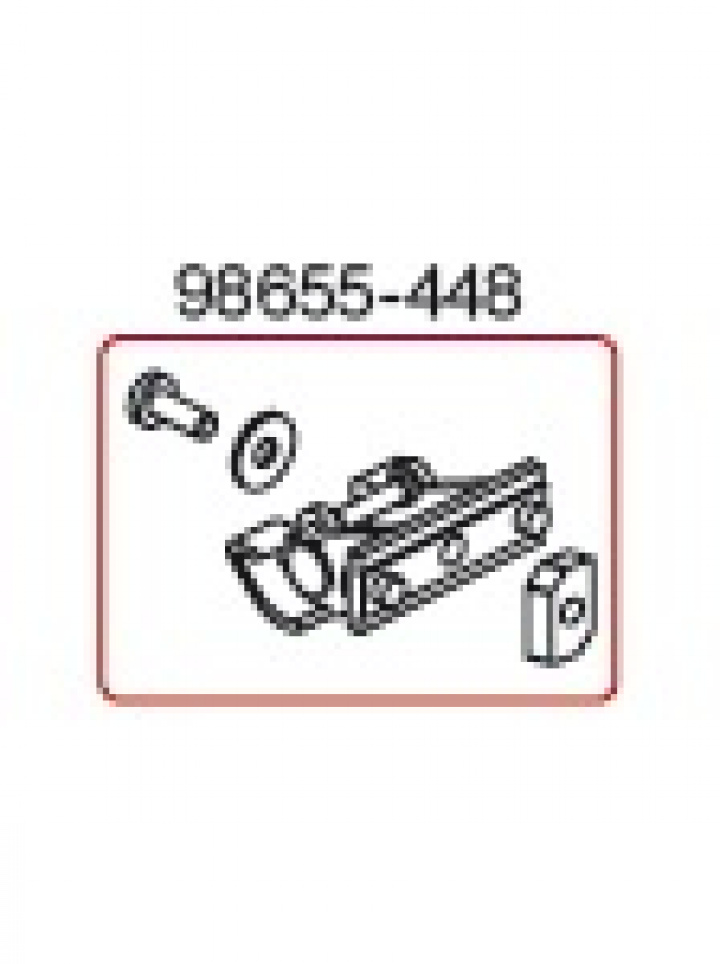 RAFTER FIXING KIT LEADBAR F45TI/F1L i gruppen Markise & Telt / Markiser / Reservedeler markiser / Reservedeler Fiamma / F45 Ti/F1 Polar White 250 - 450 hos Camping 4U (9956417)