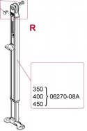 Stödben F45S höger 350-450 cm