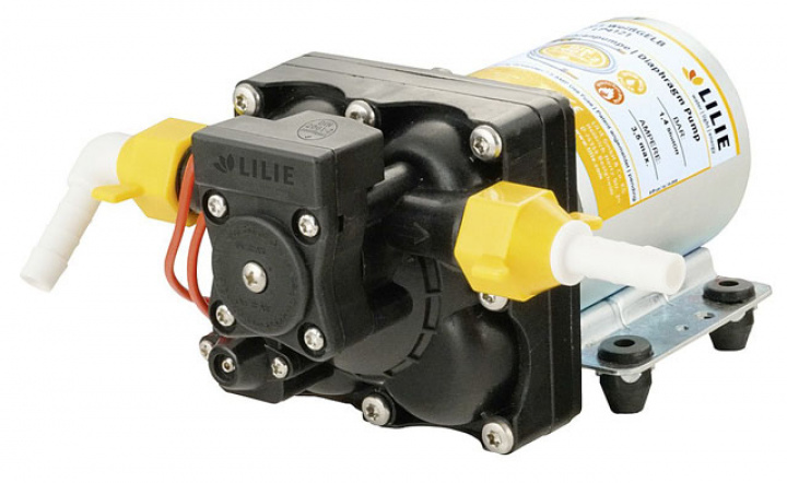 Tryckvattenpump 11,3L/min, 2,3bar, 12V LILIE Soft Serie i gruppen Bestillingsvarer hos Camping 4U (9956594)