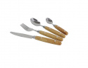 Bestikksett Wood Nature Line 16 deler Gimex