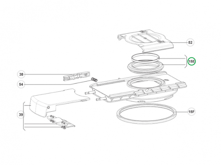 Kit tetningsring Dometic