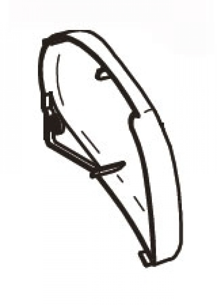 LH & RH SIDECAP 6900 hvit Nr 25 i gruppen Markise & Telt / Markiser / Reservedeler markiser / Reservedeler Thule / Omnistor / Omnistor 6900 og 6502 hos Camping 4U (9957202)