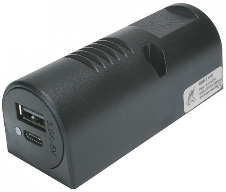utbyggnads-Power USB-C/A PRO CAR dubbeluttag EV 3,6 A , 12?24 V i gruppen Bestillingsvarer hos Camping 4U (9960262)