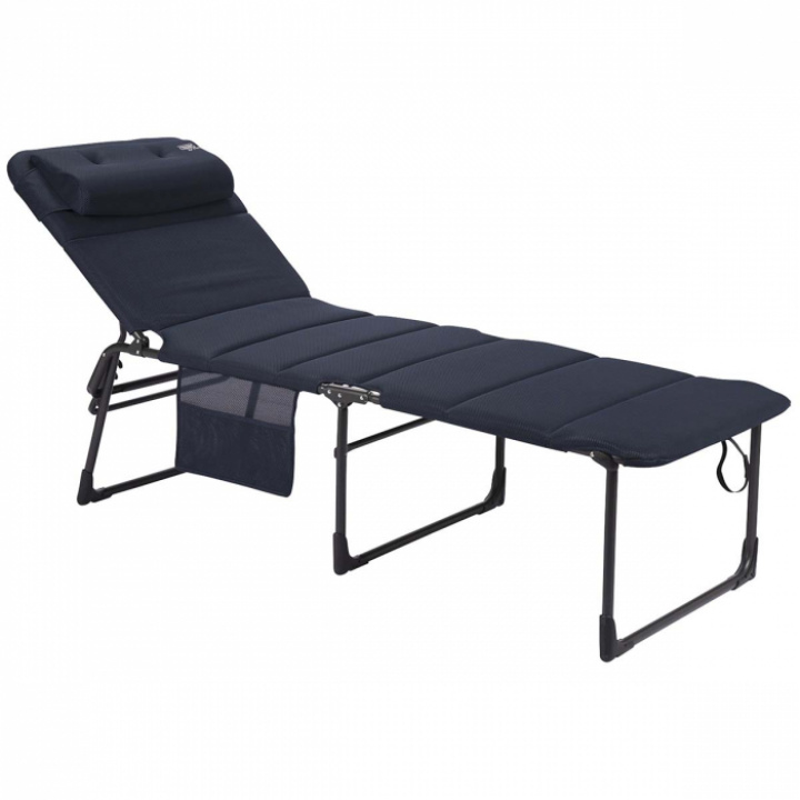 Solseng Air-Deluxe Alu blå Crespo i gruppen Campingmøbler / Solsenger hos Camping 4U (9960458)
