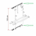 Monteringsprofiler Kit Bars DJ Ducato fra 2006-, Deep Black