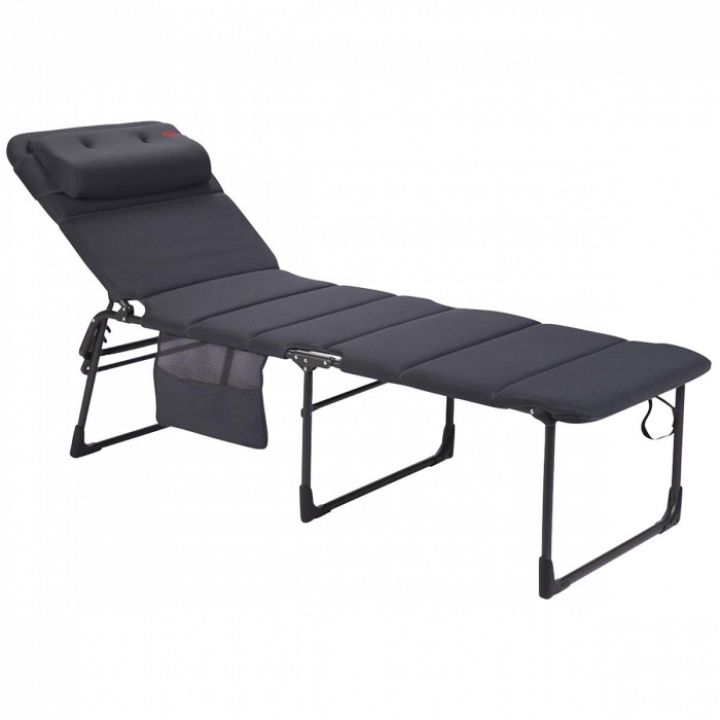 Solseng Air-Deluxe Alu grå Crespo i gruppen Campingmøbler / Solsenger hos Camping 4U (9970262)