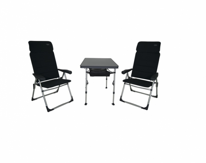 Air Elite stolsett med bord, oppbevaringsnett og bag Crespo i gruppen Campingmøbler / Campingstoler / Sammenleggbare hos Camping 4U (9971509)