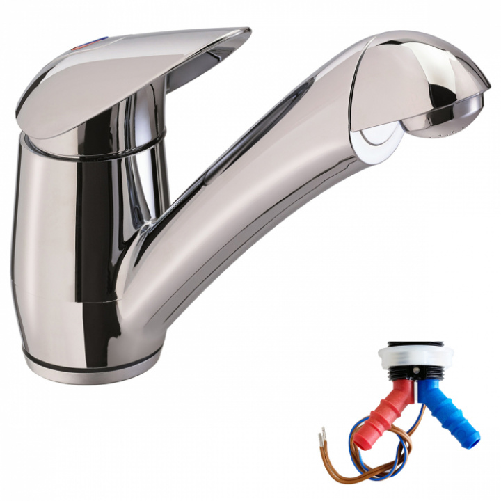 Kran ø33mm Pelikan i gruppen Bobil & Caravan / Vann & VVS / Vannkraner / For 28-33 mm hull hos Camping 4U (9971840)