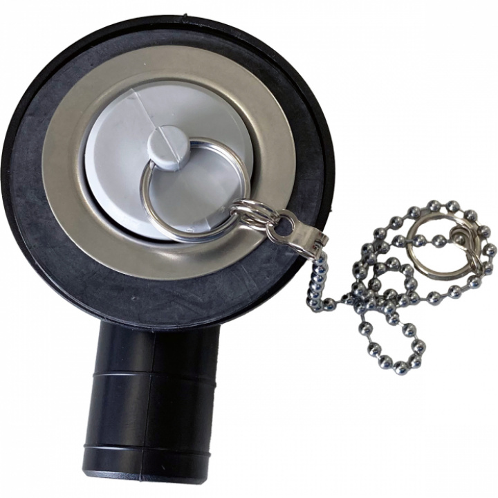 Avløpsbeslag ø25mm slang, sil ø33mm hål i gruppen Bobil & Caravan / Vann & VVS / VVS / Vannlås hos Camping 4U (9971995)