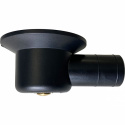 Avløpsbeslag ø25mm slang, sil ø33mm hål