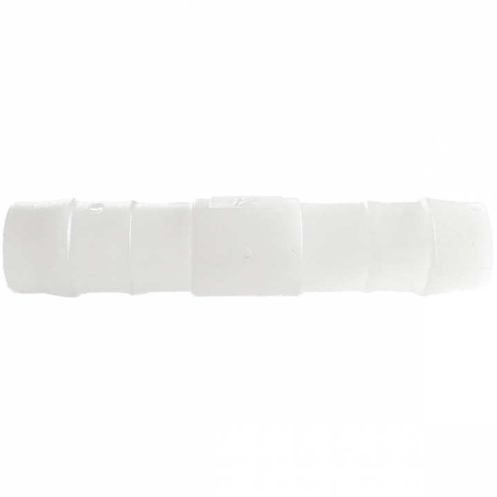 Skjøterør i plast for slange ø12mm i gruppen Bobil & Caravan / Vann & VVS / VVS / Overganger og tilkoblinger hos Camping 4U (9972434)