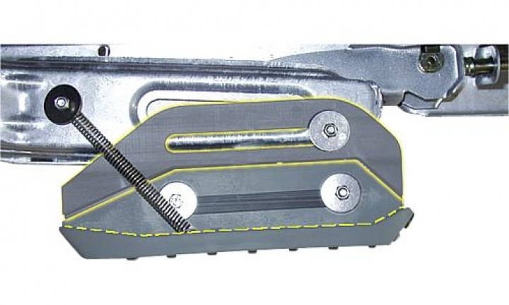 AL-KO Big Foot Adapter 45 mm i gruppen Chassis / Støtteben / Støttebensplater hos Camping 4U (9978242)