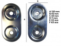 Bobilstøttebein ClickFix 420-624mm AL-KO