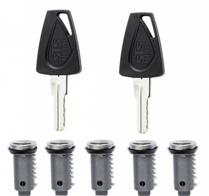 STS sylinder 5-pack i gruppen Chassis / Dører / Dør- & tanklås hos Camping 4U (9980678)
