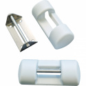 Feste sykkelholder Universal Hymer ovre Hvit 2-pack