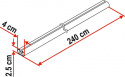 Fixing Bar Pro L, profil