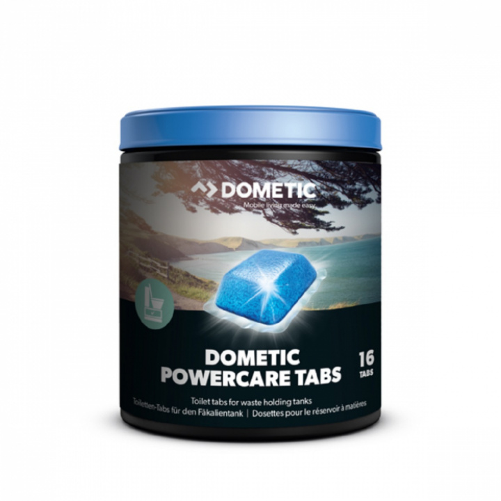 Dometic Power Care Tabs 16 tabletter i gruppen Bobil & Caravan / Toalett & sanitærprodukter / Sanitærprodukter hos Camping 4U (9982894)