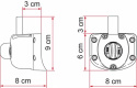 Lås Fiamma Safe Door Guardian Fiat 2009-