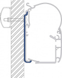 Lågadapter 5 delar till väggmarkis Dometic PerfectWall 1000 1500 40 cm