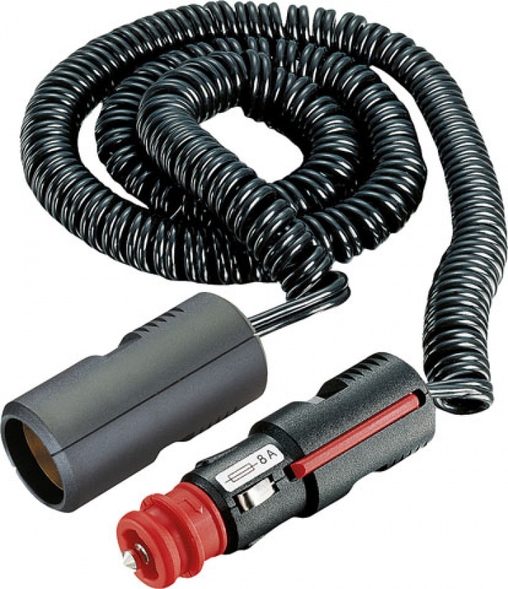 Förlängningskabel Pro Car 8 A / 12 - 24 V kabellängd 0,6 - 3 m i gruppen Bestillingsvarer hos Camping 4U (9984850)
