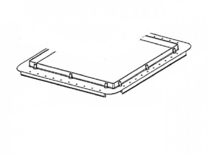 Innerram mini Heki 43-60mm i gruppen Bobil & Caravan / Takluker / Tilbehør takluker hos Camping 4U (9991577)