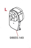 LEFT END CAP F45 TI POLAR