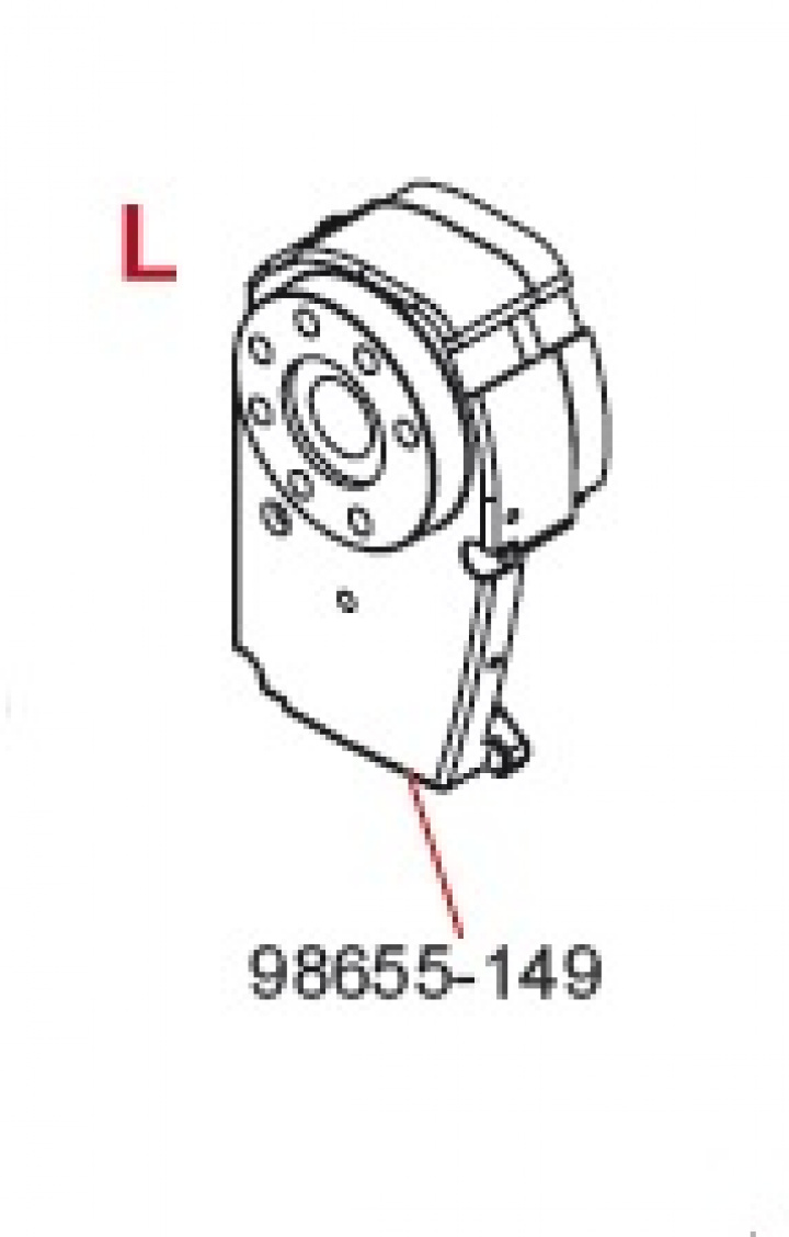 LEFT END CAP F45 TI POLAR i gruppen Markise & Telt / Markiser / Reservedeler markiser / Reservedeler Fiamma / F45 Ti/F1 Polar White 250 - 450 hos Camping 4U (9992244)