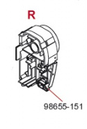 RIGHT END CAP KIT F45 TI POLAR